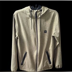 Rip Curl Olive Green  Jacket Casual Athletic Style